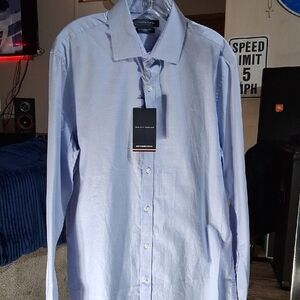 Tommy Hilfiger Men's Sky Blue Dress Shirt